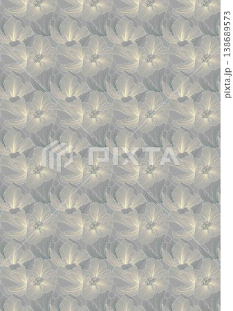 Collection of cute vintage baby animal seamless patterns with soft pastel tones 138689573