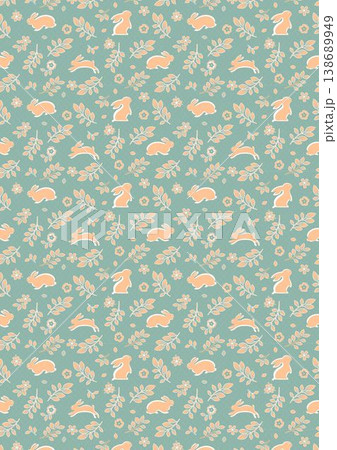 Collection of vibrant bohemian and delicate floral seamless patterns with diverse color palettes 138689949