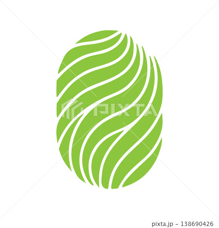 Fresh Green Leaf Brand Identity 138690426