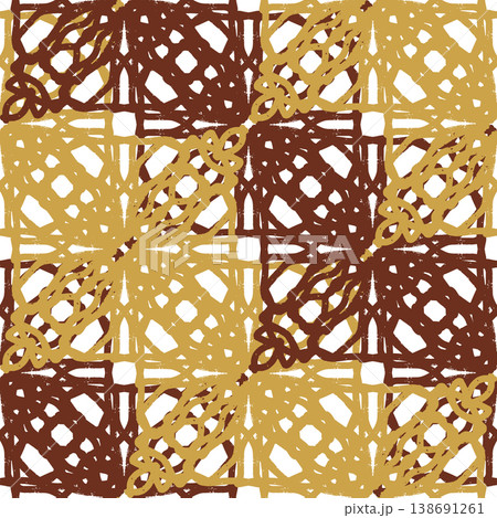 vector seamless pattern of geometric shapes 138691261