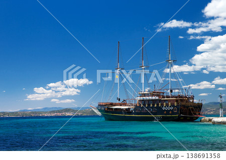 blue sea at the Greece blue sea at the Greece 138691358