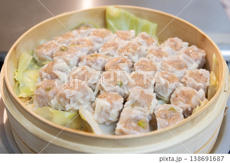 セイロで蒸す美味しい焼売 セイロで蒸す美味しい焼売 138691687