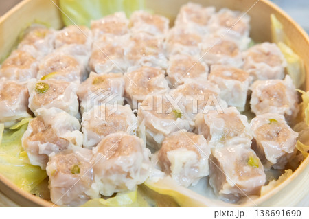 セイロで蒸す美味しい焼売 セイロで蒸す美味しい焼売 138691690