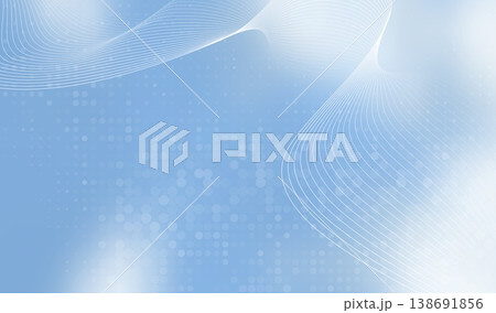 Abstract light halftone wallpaper and background gradient illustration with texture vector backdrop. Blue graphic modern and design futuristic pattern with banner geometric presentation.  138691856
