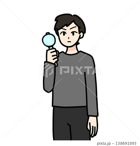 ペンライトを持って立つ人物 138691893