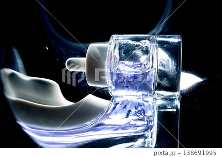 Innovative cosmetic serum creating new skincare technology Innovative cosmetic serum creating new skincare technology 138691995