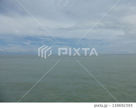 大崩海岸（静岡県静岡市駿河区）から見る太平洋のパノラマ 138692393