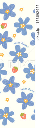 Collection of vibrant bohemian and delicate floral seamless patterns with diverse color palettes 138692483