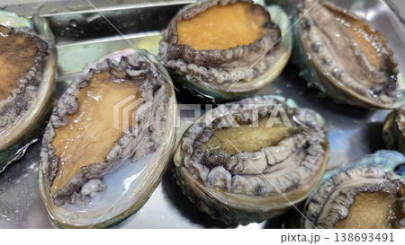 high quality fresh raw abalone high quality fresh raw abalone 138693491