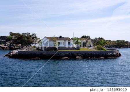 Styrso island and locality in Southern Gothenburg archipelago, Gothenburg Minucipality, Vastra Gotaland County, Sweden, sunny day Styrso island and locality in Southern Gothenburg archipelago, Gothenburg Minucipality, Vastra Gotaland County, Sweden, sunny day 138693969