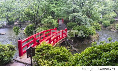 雨の打吹公園 雨の打吹公園 138696374