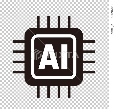 AI/Artificial Intelligence Icon 06 138696852