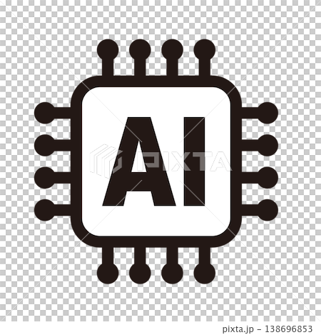 AI/Artificial Intelligence Icon 07 138696853