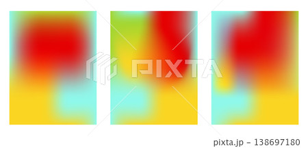 Summer set poster Abstract colorful gradient and fruit element mesh background. Design social media posts, landing pages, and apps. Vector illustration. Summer set poster Abstract colorful gradient and fruit element mesh background. Design social media posts, landing pages, and apps. Vector illustration. 138697180
