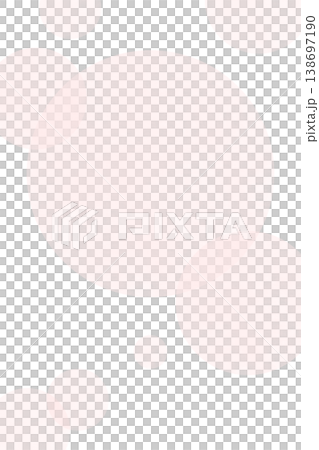 粉紅色水彩風格圓形透明PNG邊框背景。 138697190