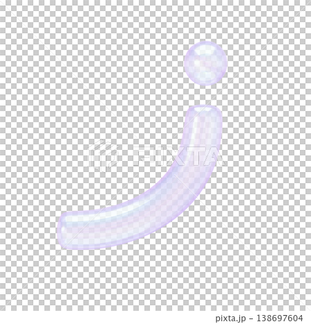 ゆめかわいいぷっくりシール風 3Dくるくる装飾アイコン ゆめかわいいぷっくりシール風 3Dくるくる装飾アイコン 138697604