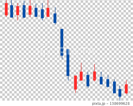 Illustration of a stock price chart showing a sharp decline. Illustration of a stock price chart showing a sharp decline. 138699628