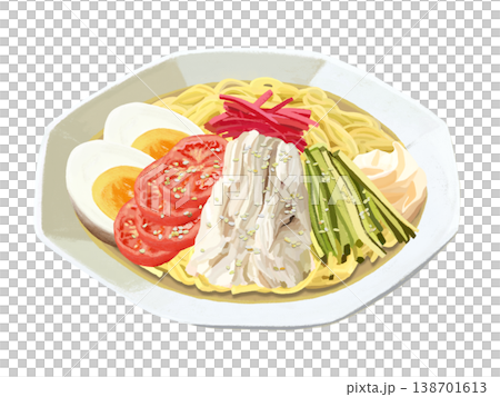 冷やし中華（ゴマだれ） 138701613