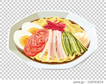 冷やし中華（中華タレ） 138701614