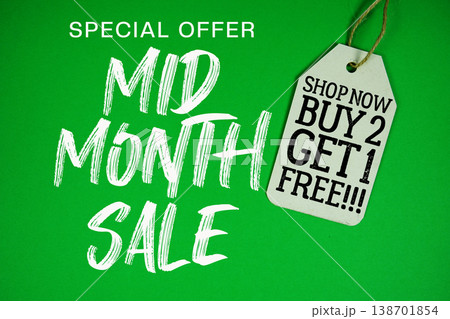 Mid Month Sale Special offer with Price tag Buy 2 Get 1 Free!!! Shop Now Mid Month Sale Special offer with Price tag Buy 2 Get 1 Free!!! Shop Now 138701854