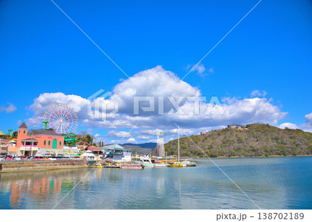 《静岡県》浜松市　かんざんじロープウェイと浜名湖パルパル 138702189