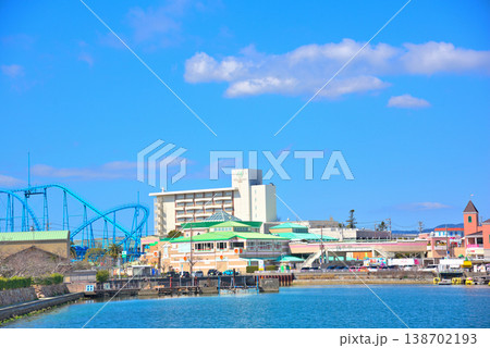 《静岡県》浜松市　かんざんじロープウェイと浜名湖パルパル 138702193