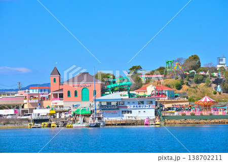 《静岡県》浜松市　かんざんじロープウェイと浜名湖パルパル 138702211