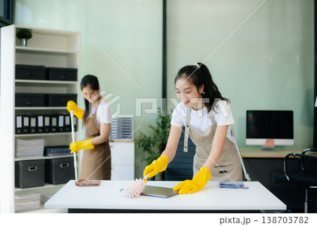 Enhance your office space with professional cleaning services. Spotless desks, hygiene, Enhance your office space with professional cleaning services. Spotless desks, hygiene, 138703782