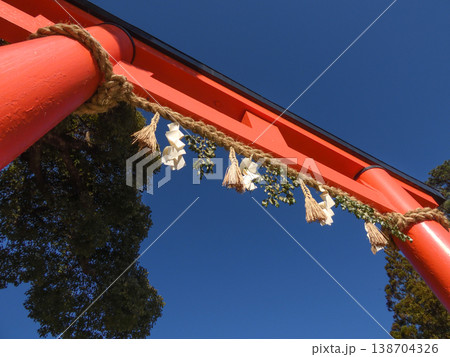 上賀茂神社（賀茂別雷神社）迎春 138704326