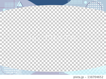 Memphis pattern PowerPoint frame Memphis pattern PowerPoint frame 138704652