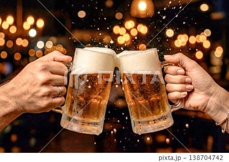夜景と乾杯 138704742