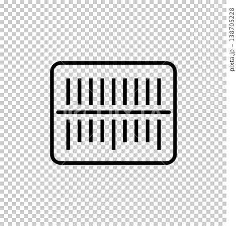 Barcode Product Label Line Icon 138705228