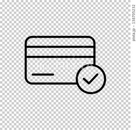 Secure Payment Credit Card Icon 138705232