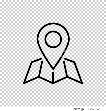 Store Location Map Pointer Icon 138705235