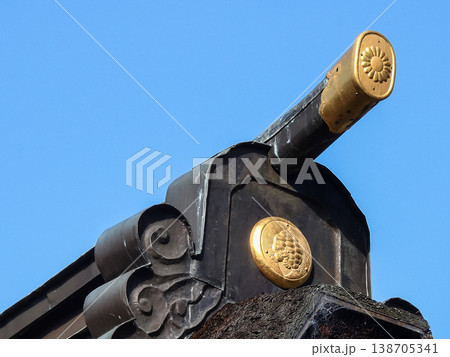 萱野神社　蓑亀（ご神紋） 138705341