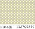 【日本の伝統模様】千鳥・千鳥格子のシームレスパターン（黄系） 138705859