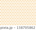 【日本の伝統模様】千鳥・千鳥格子のシームレスパターン（黄系） 138705862