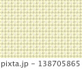 【日本の伝統模様】千鳥・千鳥格子のシームレスパターン（黄系） 138705865