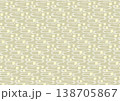 【日本の伝統模様】千鳥・千鳥格子のシームレスパターン（黄系） 138705867