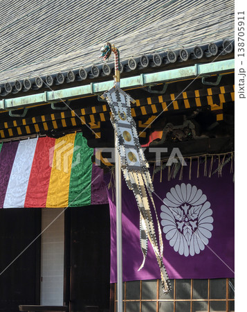 三十三間堂 春桃会(もものほうえ)旗 三十三間堂 春桃会(もものほうえ)旗 138705911