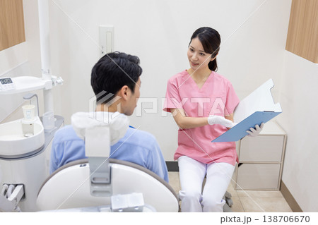歯科医　診察する歯科医 138706670