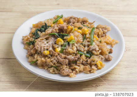 焼き肉ソース焼き飯 焼き肉ソース焼き飯 138707023