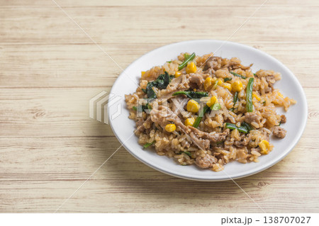 焼き肉ソース焼き飯 焼き肉ソース焼き飯 138707027