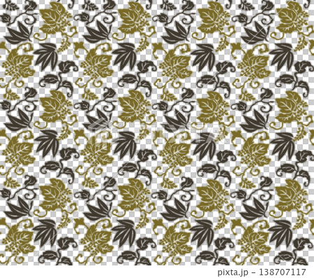 The pattern on the retired emperor's robe: paulownia and bamboo. The pattern on the retired emperor's robe: paulownia and bamboo. 138707117