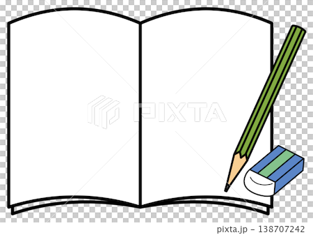 設計材料和裝飾部件:筆記本、書寫工具、相框 設計材料和裝飾部件:筆記本、書寫工具、相框 138707242