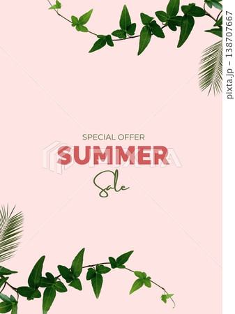 square frame of green leaves on white background square frame of green leaves on white background 138707667