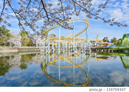 桜満開の華蔵寺公園 桜満開の華蔵寺公園 138709307