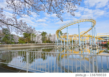 桜満開の華蔵寺公園 138709310