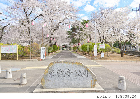 桜満開の華蔵寺公園 桜満開の華蔵寺公園 138709324