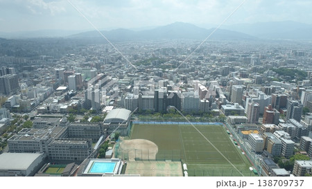 福岡市西新から風景をドローンで空撮 福岡市西新から風景をドローンで空撮 138709737